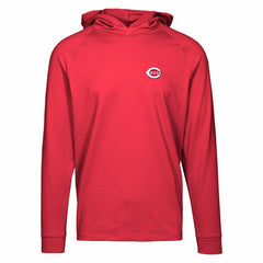 Cincinnati Reds Levelwear Dimension Insignia 2.0 Pullover Hoodie Red