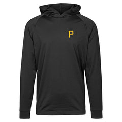 Pittsburgh Pirates Levelwear Dimension Insignia 2.0 Pullover Hoodie Black