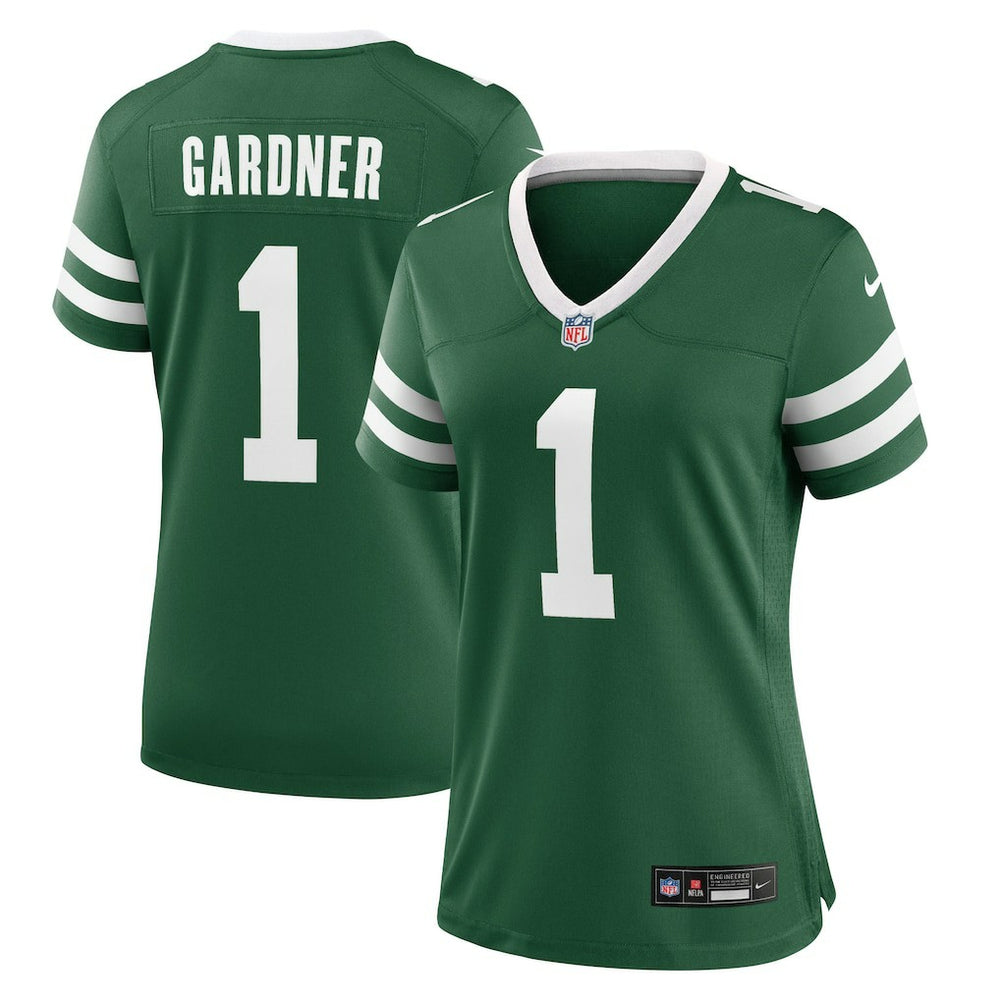 Ahmad Sauce Gardner New York Jets Women's Game Jersey - Legacy Green sale