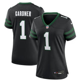 Ahmad Sauce Gardner New York Jets Women's Alternate Game Jersey - Legacy Black cheap