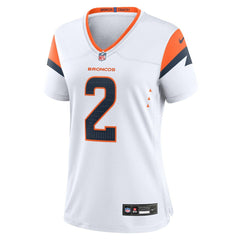 Patrick Surtain II Denver Broncos Women's Mile High Collection Game Jersey - White sale