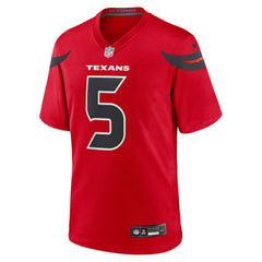 Jalen Pitre Houston Texans Alternate Game Jersey - Red sale