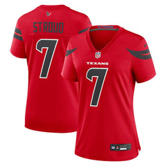 C.J. Stroud Houston Texans Women's Alternate Game Jersey - Red sale