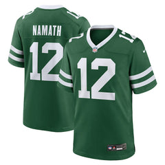 Joe Namath New York Jets Game Jersey - Legacy Green for sale