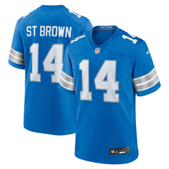 Amon-Ra St. Brown Detroit Lions Game Jersey - Blue discount