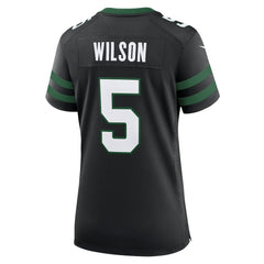 Garrett Wilson New York Jets Women's Alternate Game Jersey - Legacy Black on sale