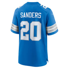 Barry Sanders Detroit Lions Retired Player Game Jersey - Blue outlet