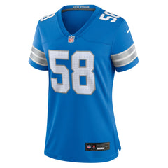 Penei Sewell Detroit Lions Women's Game Jersey - Blue outlet