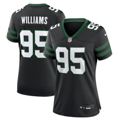 Quinnen Williams New York Jets Women's Alternate Game Jersey - Legacy Black on sale