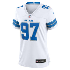 Aidan Hutchinson Detroit Lions Women's Game Jersey - White for sale