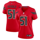 Will Anderson Jr. Houston Texans Women's Alternate Game Jersey - Red online