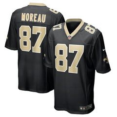 Foster Moreau New Orleans Saints Game Jersey - Black online