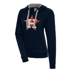 Houston Astros Antigua Women's Victory Pullover Hoodie Navy