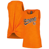 Cincinnati Bengals New Era Women's Space Dye Active Tank Top - Orange discount