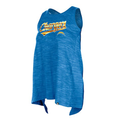 Los Angeles Chargers New Era Women's Space Dye Active Tank Top - Powder Blue outlet