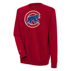 Chicago Cubs Antigua Victory Pullover Sweatshirt Red