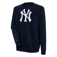 New York Yankees Antigua Victory Pullover Sweatshirt Navy