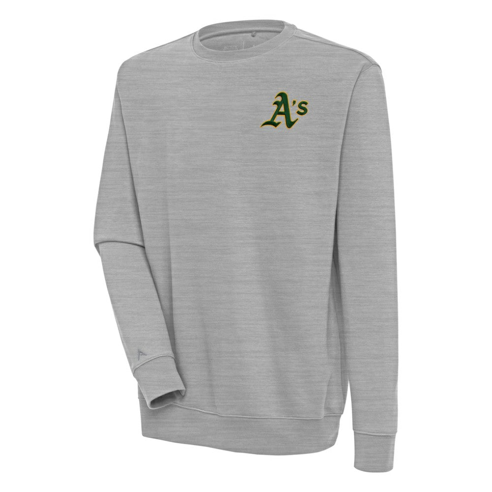 Athletics Antigua Victory Pullover Sweatshirt Heather Gray
