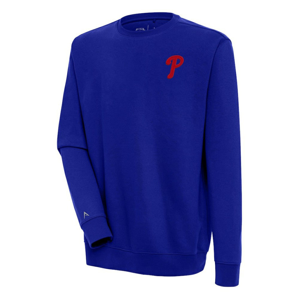 Philadelphia Phillies Antigua Victory Pullover Sweatshirt Royal