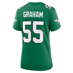 Brandon Graham Philadelphia Eagles Women's Alternate Game Jersey - Kelly Green cheap