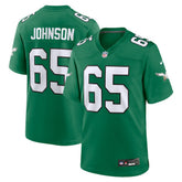 Lane Johnson Philadelphia Eagles Alternate Game Jersey - Kelly Green discount