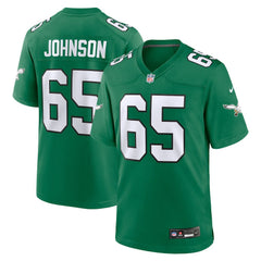 Lane Johnson Philadelphia Eagles Alternate Game Jersey - Kelly Green discount