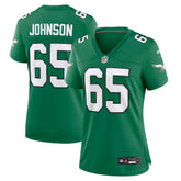 Lane Johnson Philadelphia Eagles Women's Alternate Game Jersey - Kelly Green online