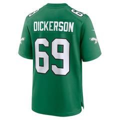 Landon Dickerson Philadelphia Eagles Alternate Game Jersey - Kelly Green online