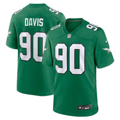 Jordan Davis Philadelphia Eagles Alternate Game Jersey - Kelly Green online