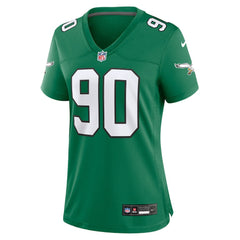 Jordan Davis Philadelphia Eagles Women's Alternate Game Jersey - Kelly Green cheap