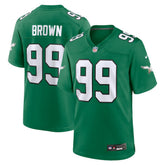 Jerome Brown Philadelphia Eagles Retired Player Alternate Game Jersey - Kelly Green for sale