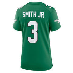 Nolan Smith Philadelphia Eagles Women's Alternate Game Jersey - Kelly Green online