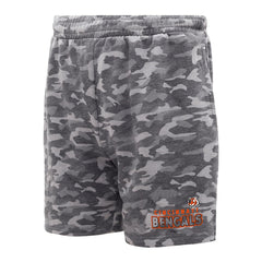 Cincinnati Bengals Concepts Sport Biscayne Camo Shorts - Charcoal cheap
