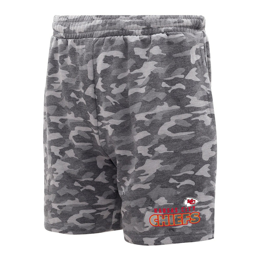 Kansas City Chiefs Concepts Sport Biscayne Camo Shorts - Charcoal sale
