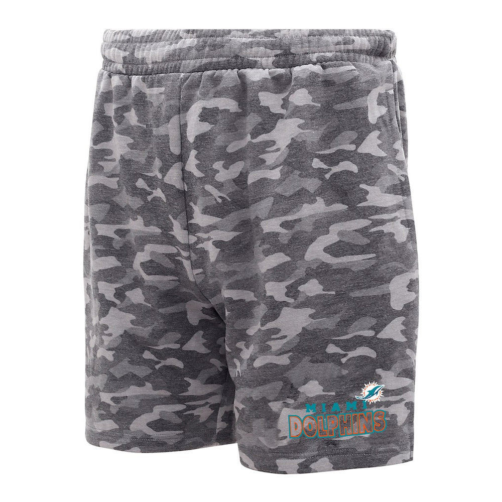 Miami Dolphins Concepts Sport Biscayne Camo Shorts - Charcoal online