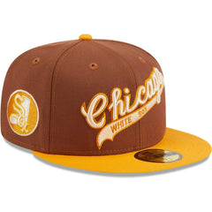 Chicago White Sox Tiramisu 59FIFTY Fitted Hat Brown