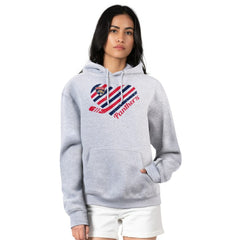 Florida Panthers G-III 4Her by Carl Banks Women's Heart Pullover Hoodie - White Hoodies