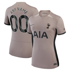 Tottenham Hotspur Women's 2023/24 Third Stadium Replica Custom Jersey – Tan online