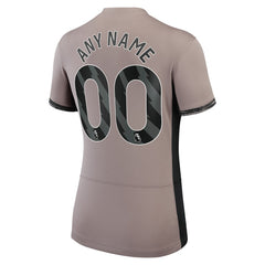 Tottenham Hotspur Women's 2023/24 Third Stadium Replica Custom Jersey – Tan online