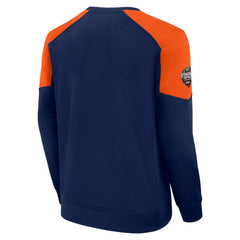 New York Islanders Fanatics 2024 NHL Stadium Series Authentic Pro Fleece Logo Pullover Sweatshirt - Navy Sweatshirts