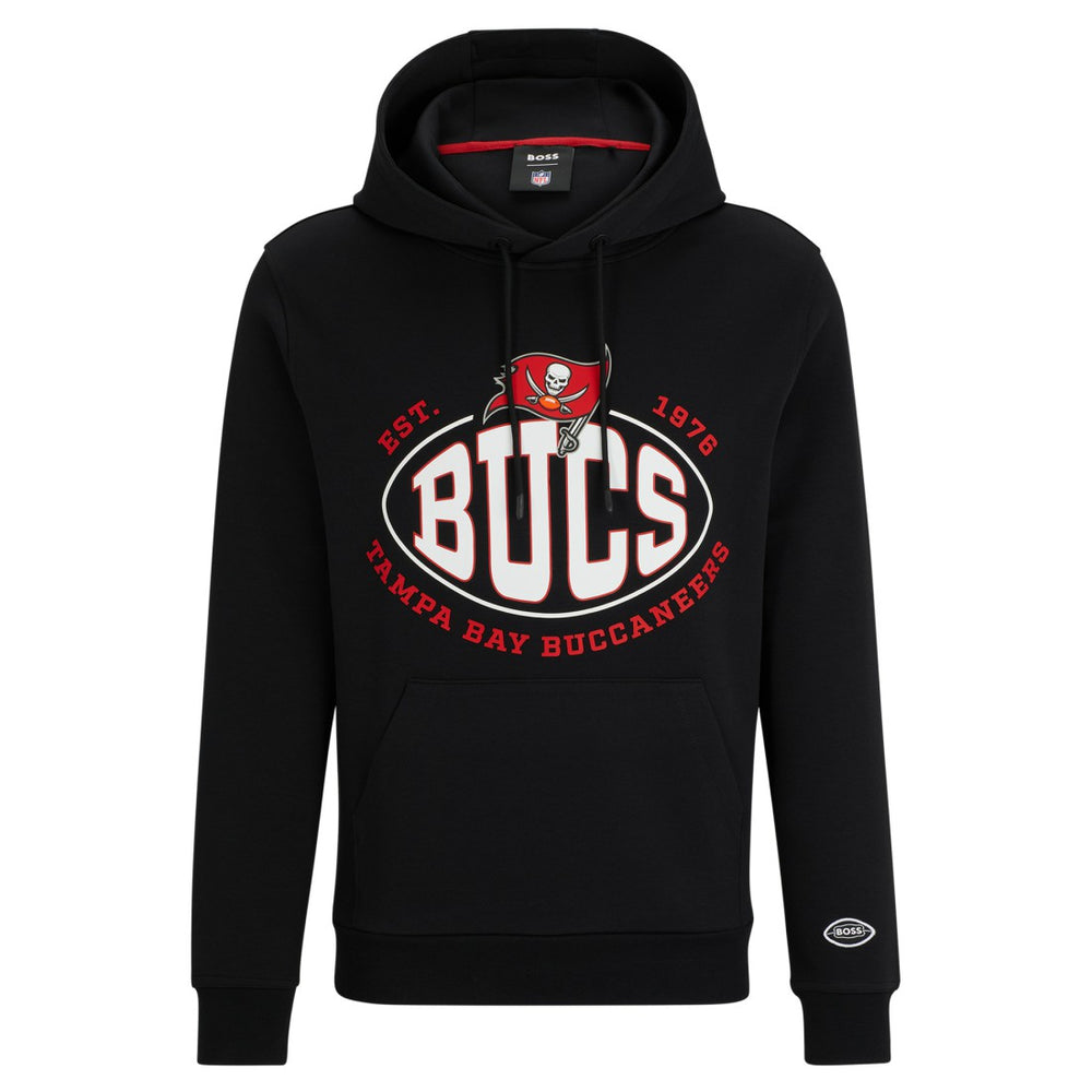 Tampa Bay Buccaneers BOSS X NFL Touchback Pullover Hoodie - Black online