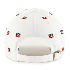 Cincinnati Bengals '47 Confetti Clean Up Adjustable Hat - White cheap