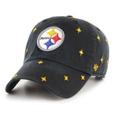 Pittsburgh Steelers '47 Confetti Clean Up Adjustable Hat - Black for sale