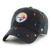 Pittsburgh Steelers '47 Confetti Clean Up Adjustable Hat - Black outlet