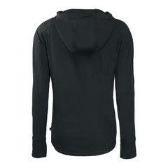 Cincinnati Reds Cutter & Buck Women's Daybreak Eco Recycled Full-Zip Hoodie Black