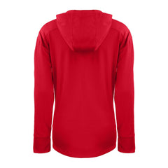 Cleveland Guardians Cutter & Buck Women's Daybreak Eco Recycled Half-Zip Hoodie Red