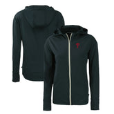 Philadelphia Phillies Cutter & Buck Women's Daybreak Eco Recycled Full-Zip Hoodie Navy