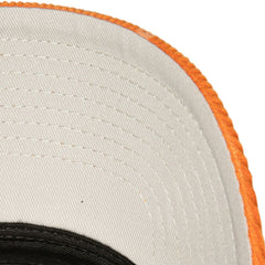Houston Astros Corduroy Pro Snapback Hat Navy/Orange