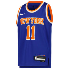 Jalen Brunson New York Knicks Youth Swingman Jersey - Icon Edition - Blue sale