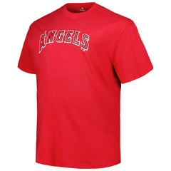 Mike Trout Los Angeles Angels Big & Tall Name & Number T-Shirt Red